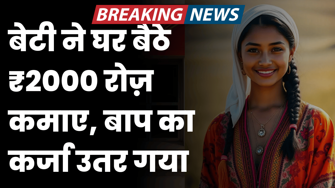 beti ne ghar baithe 2 hajar roj kamaye
